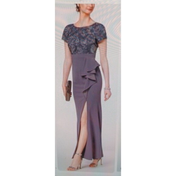 ADRIANNA PAPELL Maxi Dress‎ NWT - Picture 1 of 8